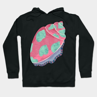 Pacific Pink Conch Shell Hoodie